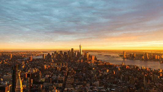 New York Sunset from the Empire State Building