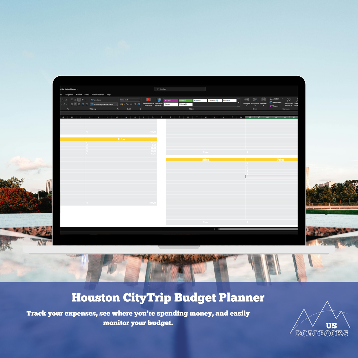 Texas Roadtrip Budgetplanner