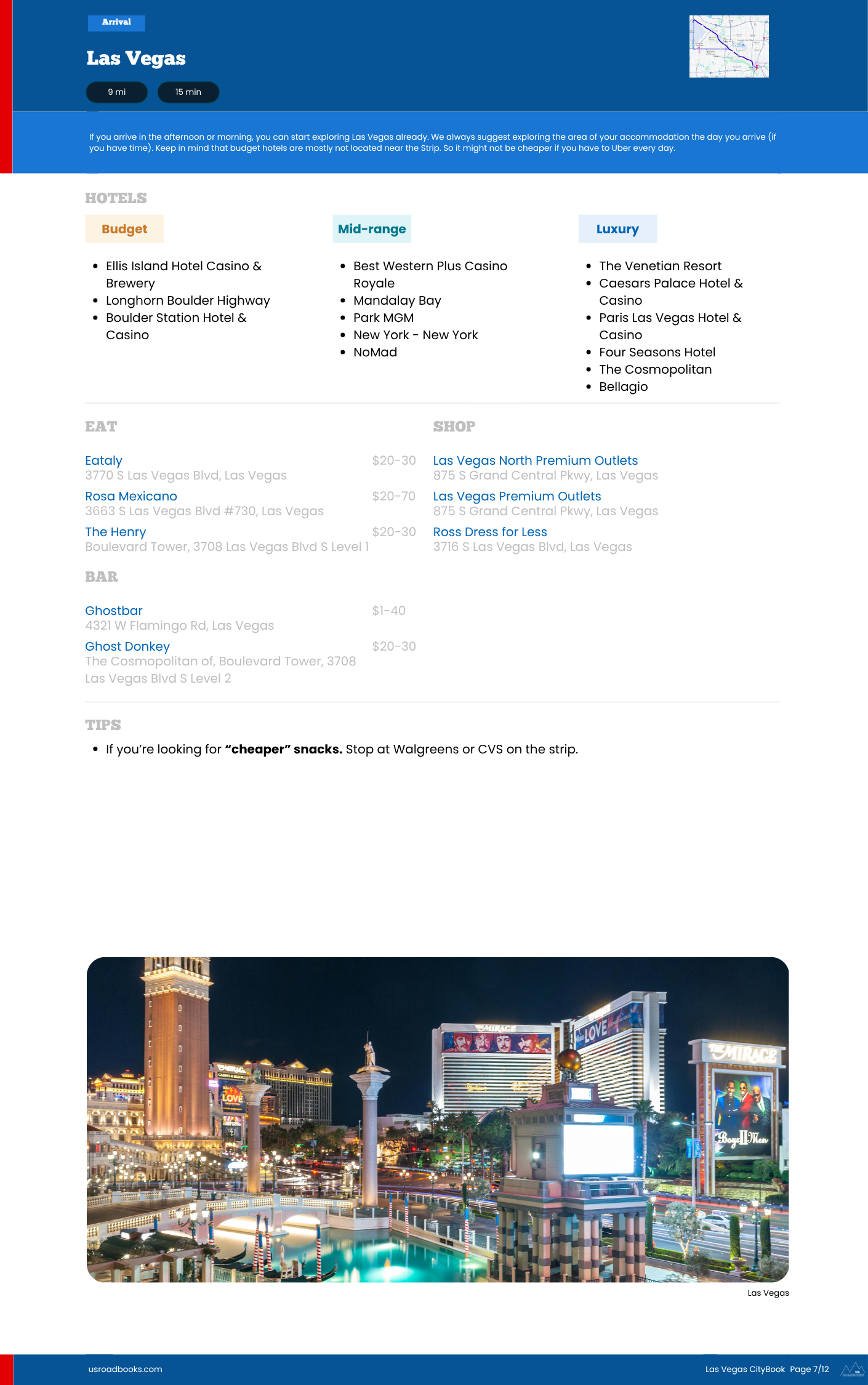 CityBook: 5 Dagen Las Vegas