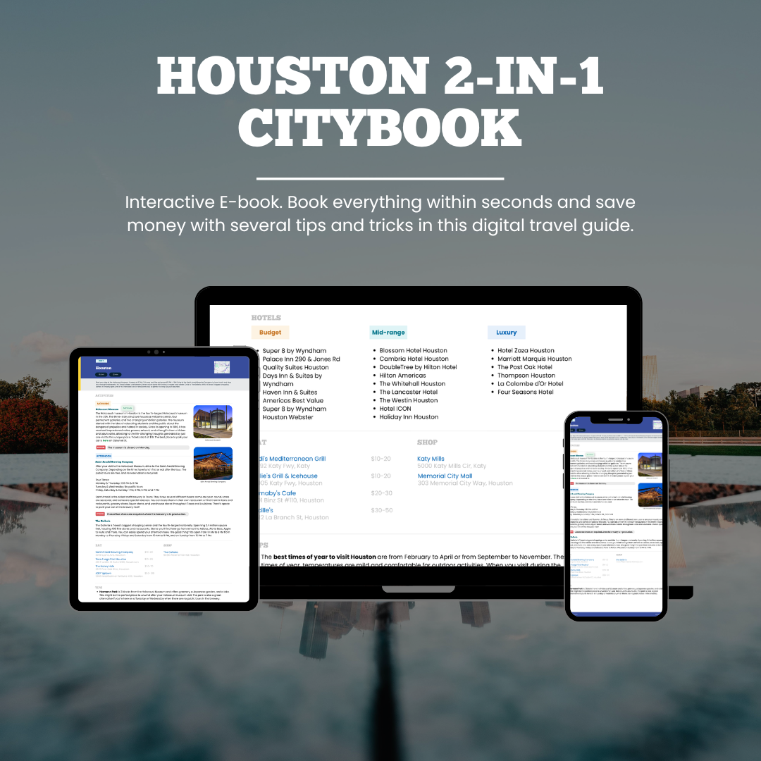 CityBook: 2-in-1 Houston