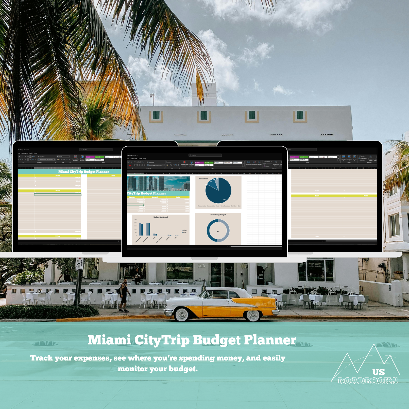 Over view of the best Miami Travel Budget Planner