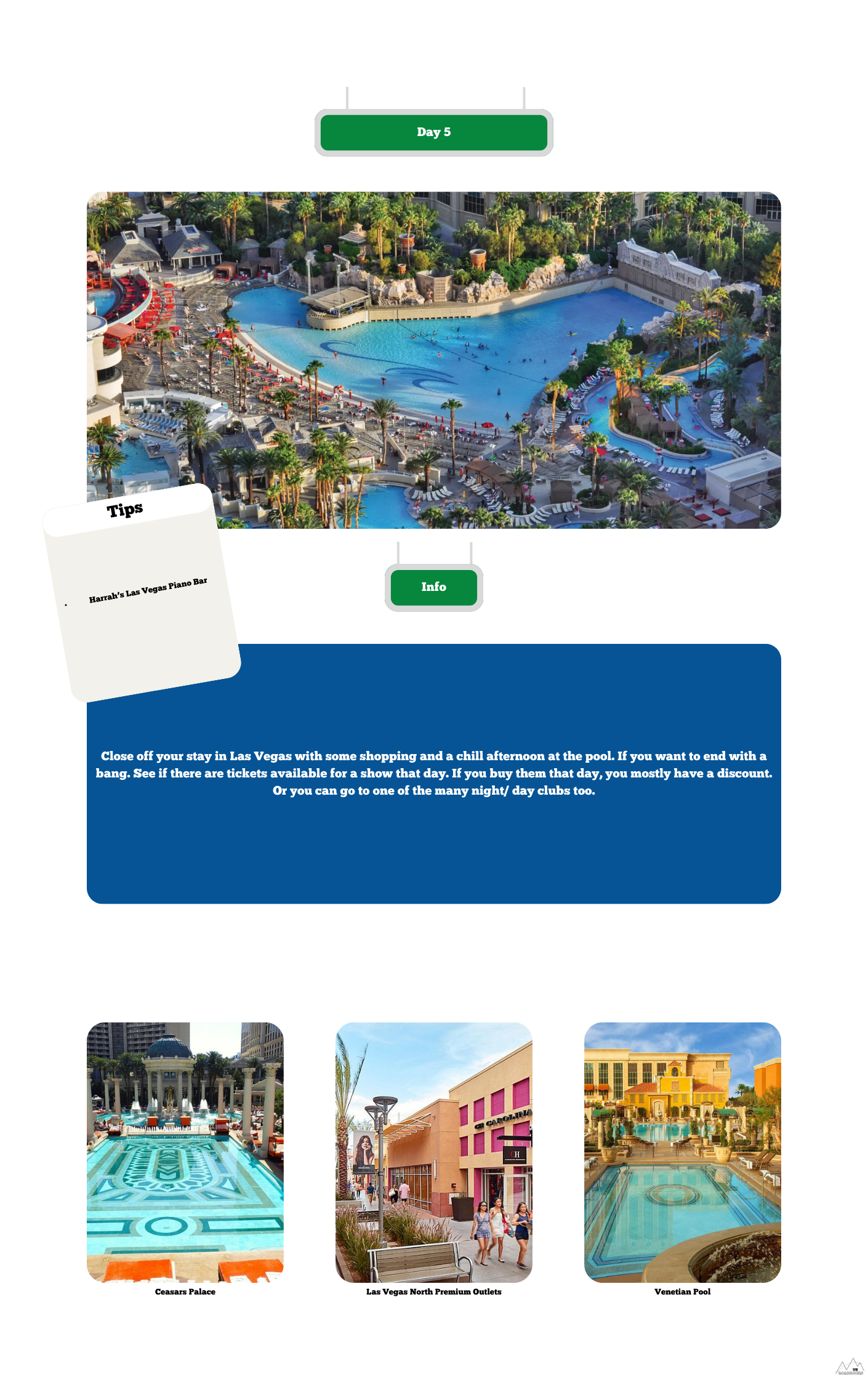 One Day in Las Vegas activity information