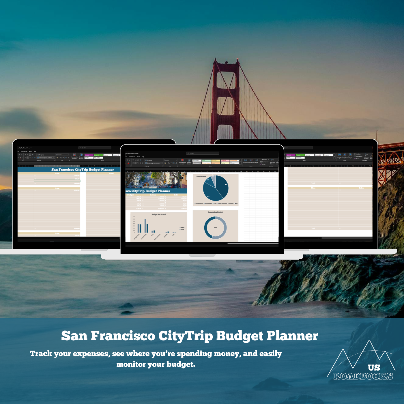 Over view of the best San Francisco Travel Budget Planner