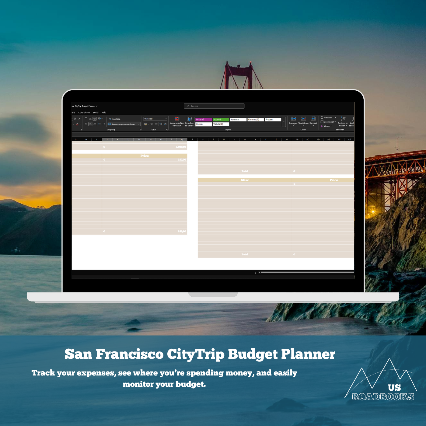The San Francisco travel budget planner so you don't break the bank.