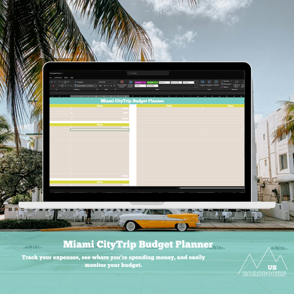 Miami CityTrip Budget Planner