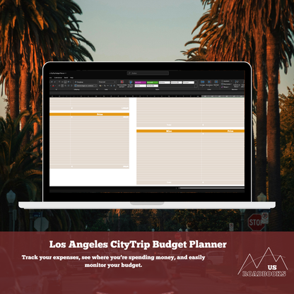 Los Angeles CityTrip Budget Planner