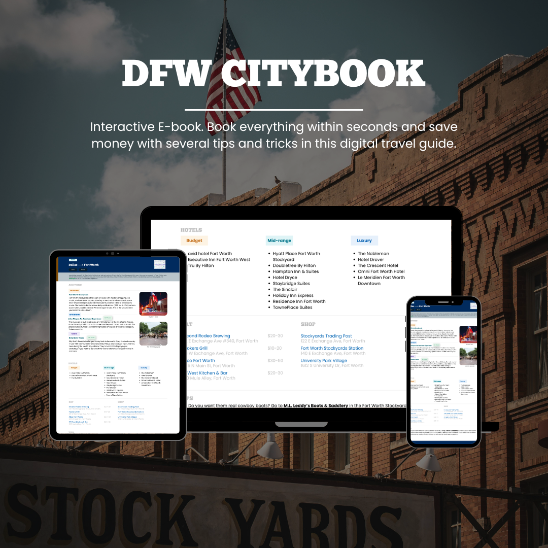 CityBook: 5 dagen Dallas - Fort Worth
