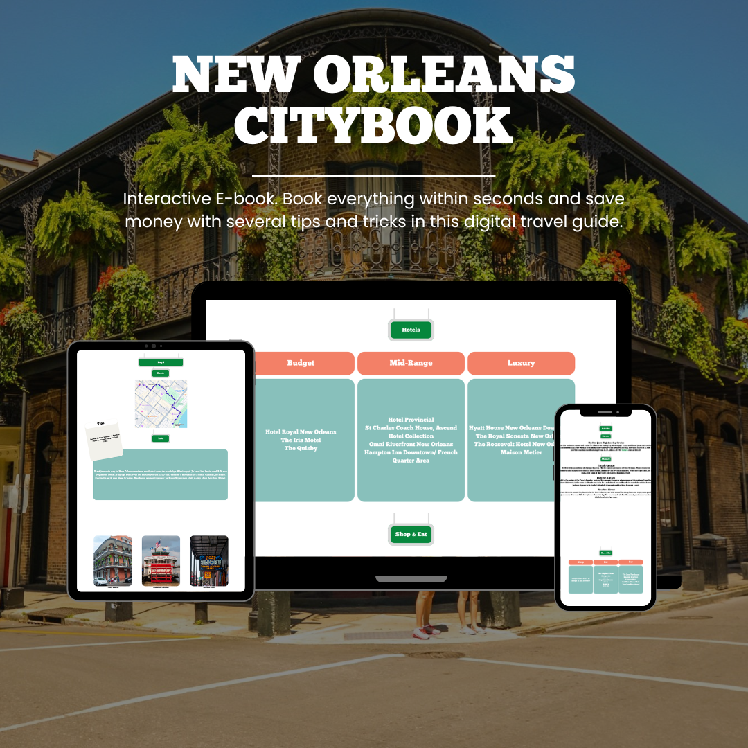 New Orleans CityBook Mockup
