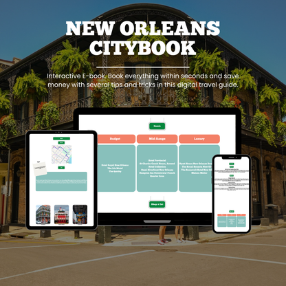 New Orleans CityBook Mockup