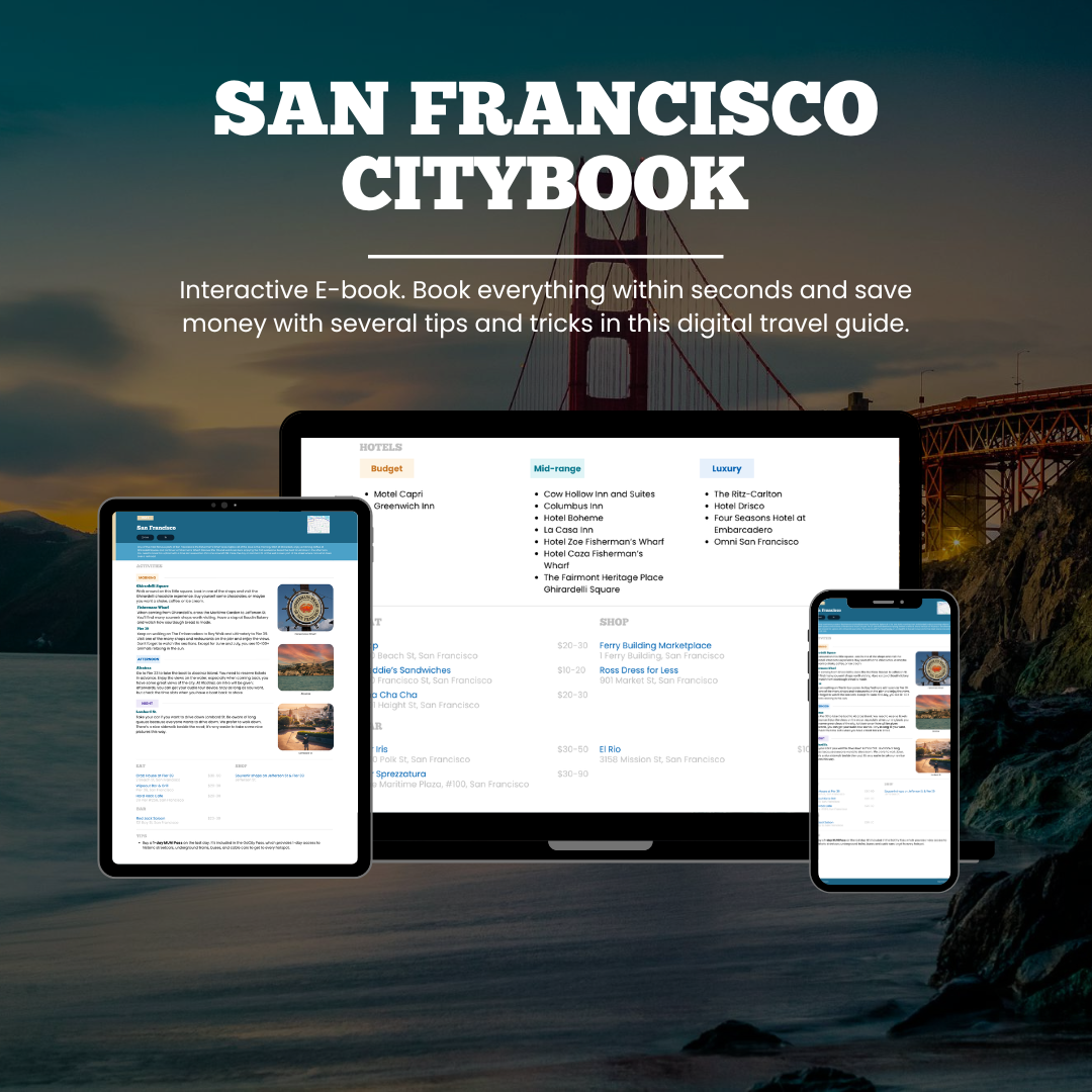 CityBook: 3 Days San Francisco