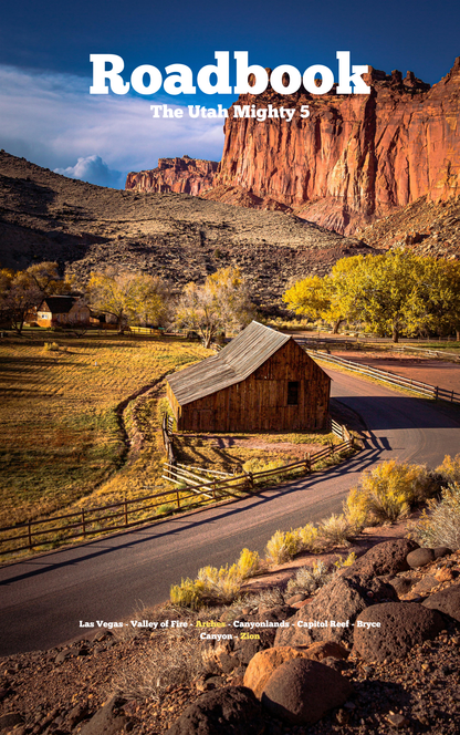 Cover Utah Mighty 5 RoadBook