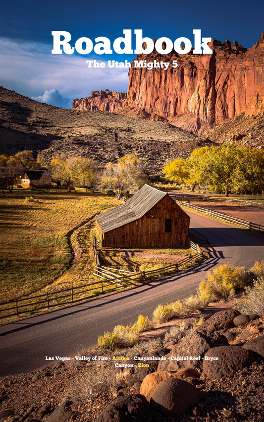 Cover Utah Mighty 5 RoadBook