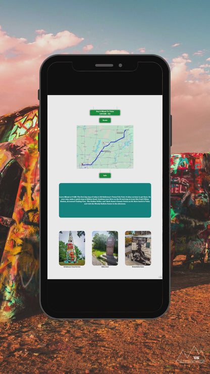 Product Video Route 66 RoadBook